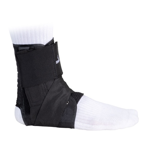 Lace Up Ankle Brace with Stays product photo Front View L