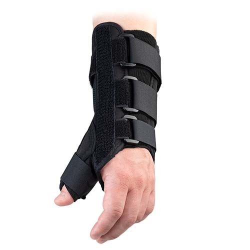 Classic Wrist Brace with Thumb Spica product photo Front View L