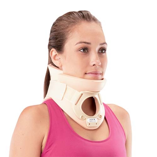 Cervical Collar with Open Trachea product photo Front View L