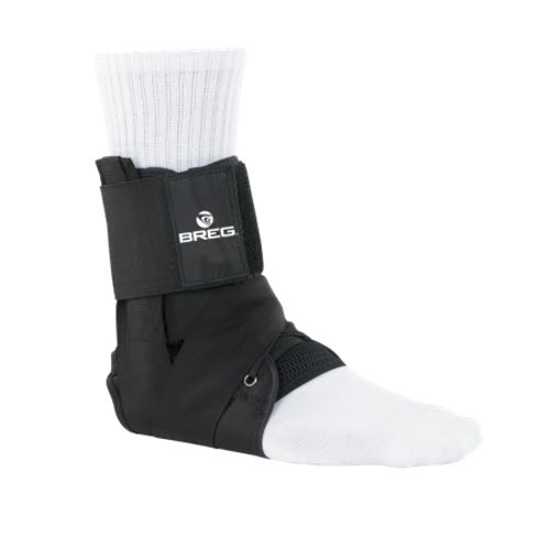 Lace Up Ankle Brace with Tibia Strap product photo Front View L