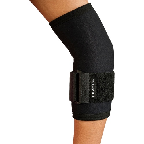 Essential Elbow Sleeve with Compression Strap product photo Front View L